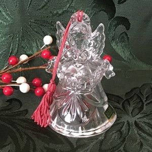 Waterford angel bell ornament